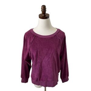 Suzi Kondi Saba Raglan Top in DISCONTINUED SHADE Aubergine